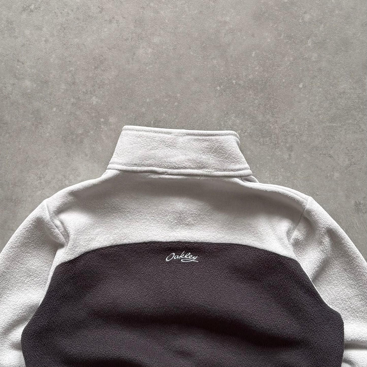 Vintage Oakley Fleece Zip-up Jumper (wmns S)