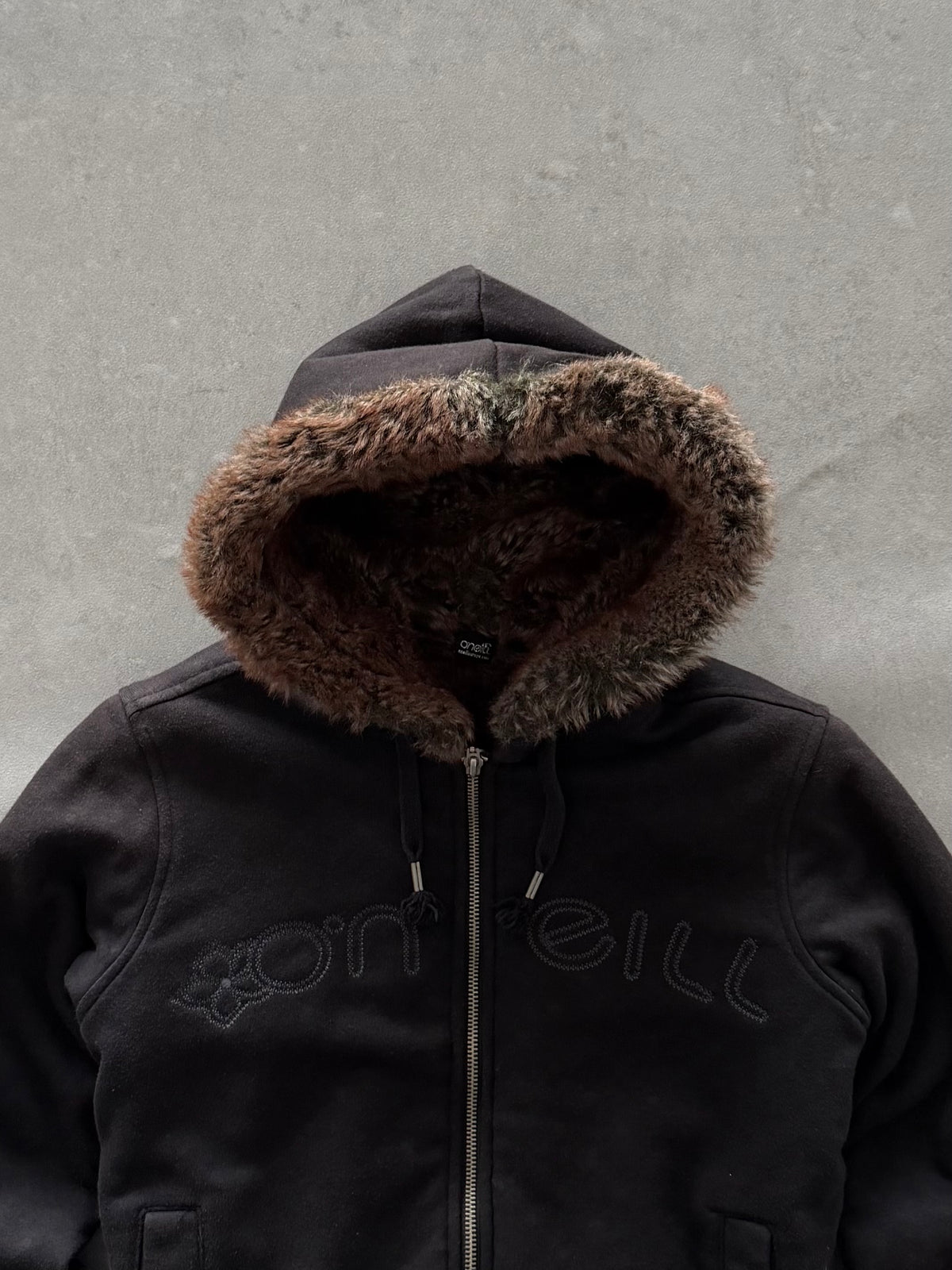 Vintage O’Neill Fur Lined Hoodie (S)