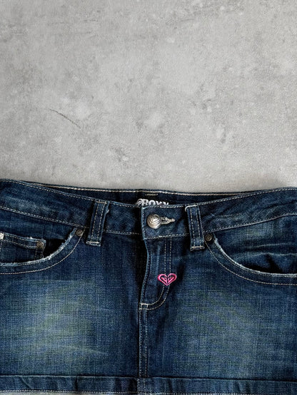 Vintage Roxy Women’s Denim Skirt (26)