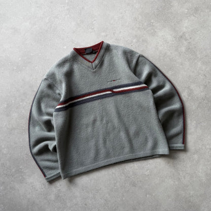 Vintage Quiksilver V-Neck Knit Jumper (S)