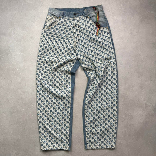 Vintage Pelle Pelle Monogram Jeans