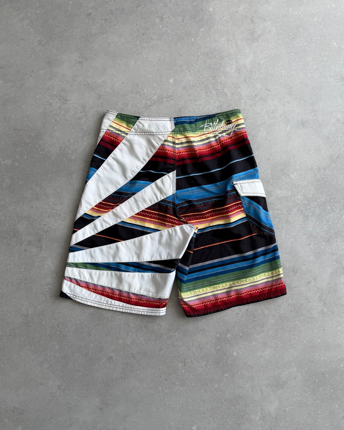 Vintage Billabong Andy Irons Rising Sun Boardshorts (32)
