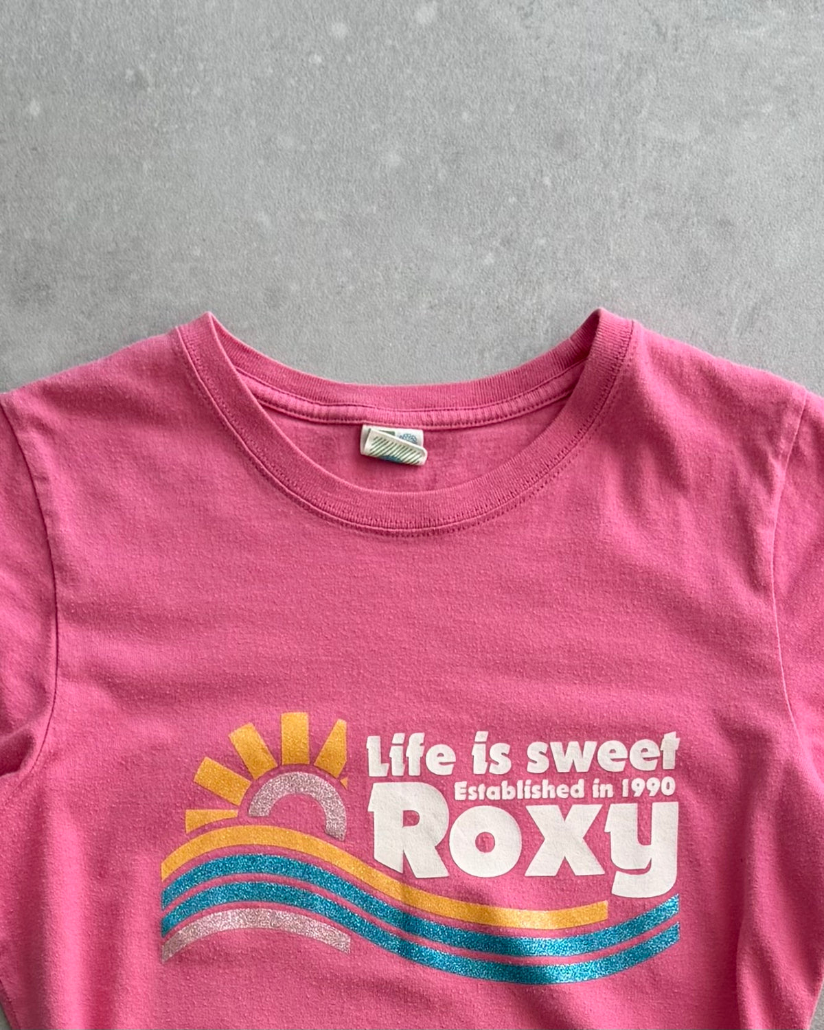 Vintage Women’s Roxy Baby Tee (M)