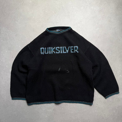 Vintage Quiksilver Knit Jumper / Sweatshirt