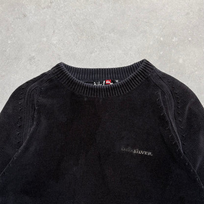 00’s Quiksilver Corduroy Knit Jumper (M)