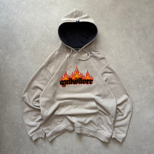 00’s Quiksilver Flame Hoodie (L)