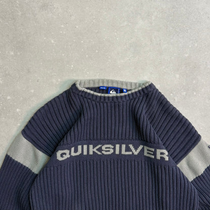 00’s Quiksilver Cable Knit Jumper (S)