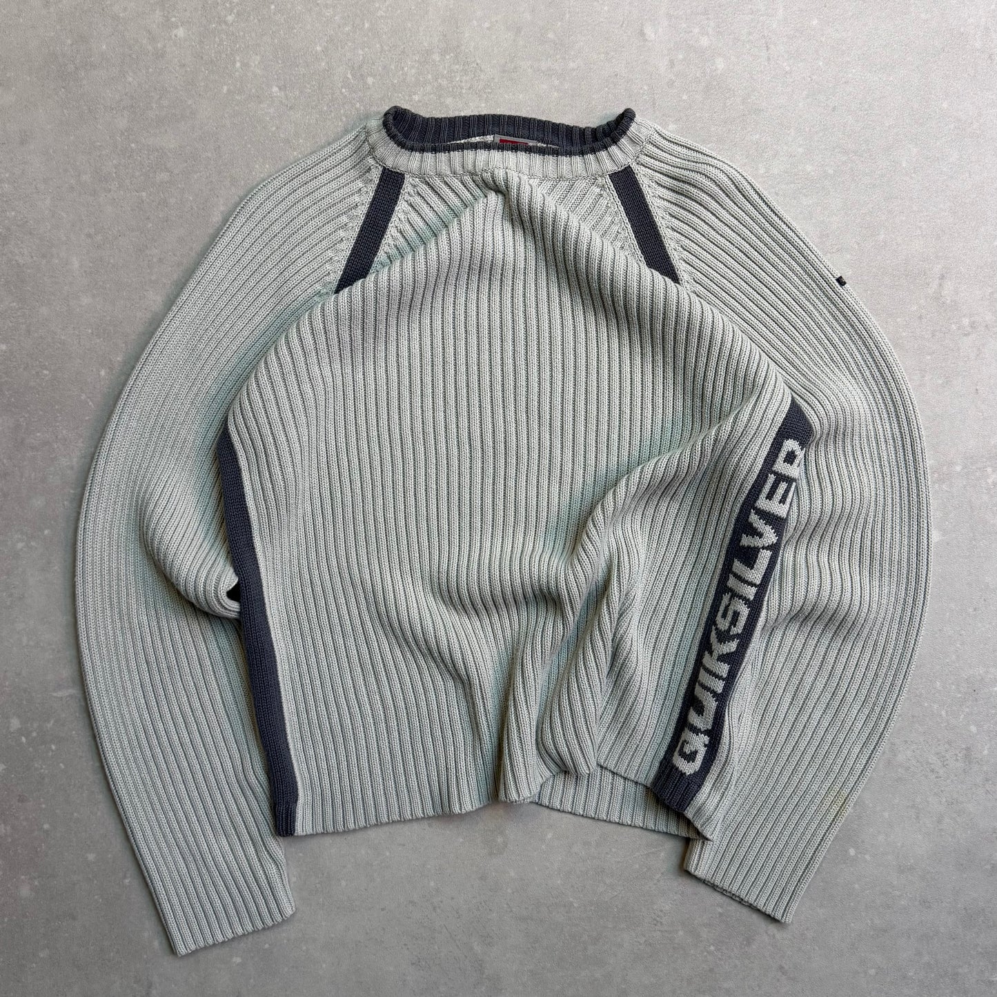 00’s Quiksilver Cable Knit Jumper (S)