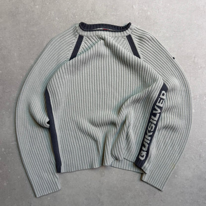00’s Quiksilver Cable Knit Jumper (S)