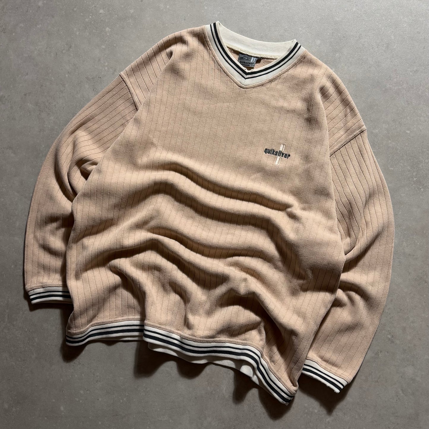90’s Quiksilver Knit Sweatshirt (XL)