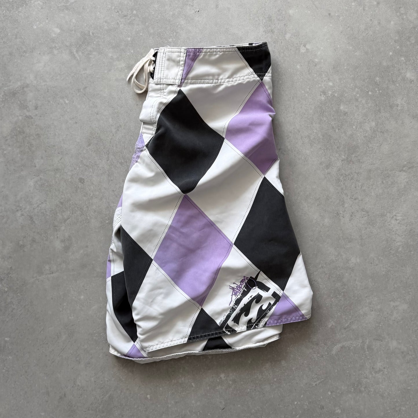 00's Billabong Andy Irons Argyle Boardshorts (34)