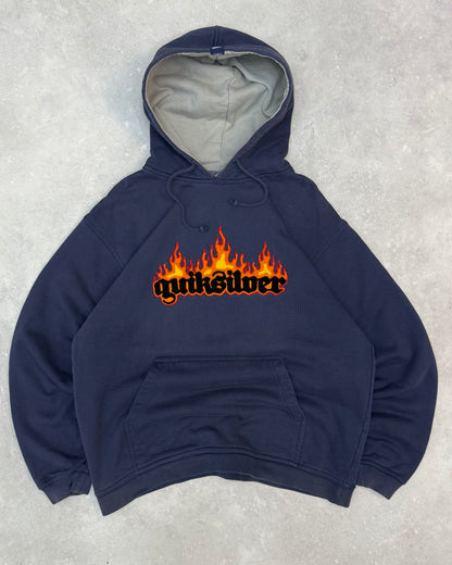 00’s Quiksilver Flame Hoodie