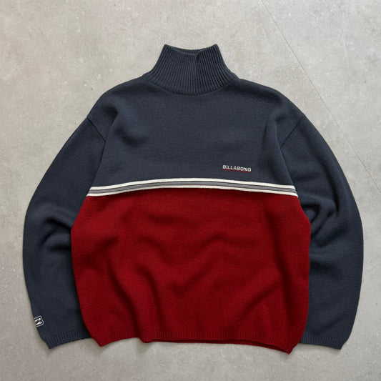 00's Billabong Turtleneck Knit Jumper (S)