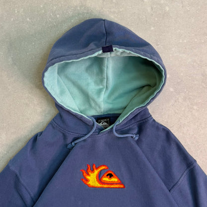 00’s Quiksilver Flame Hoodie (M)