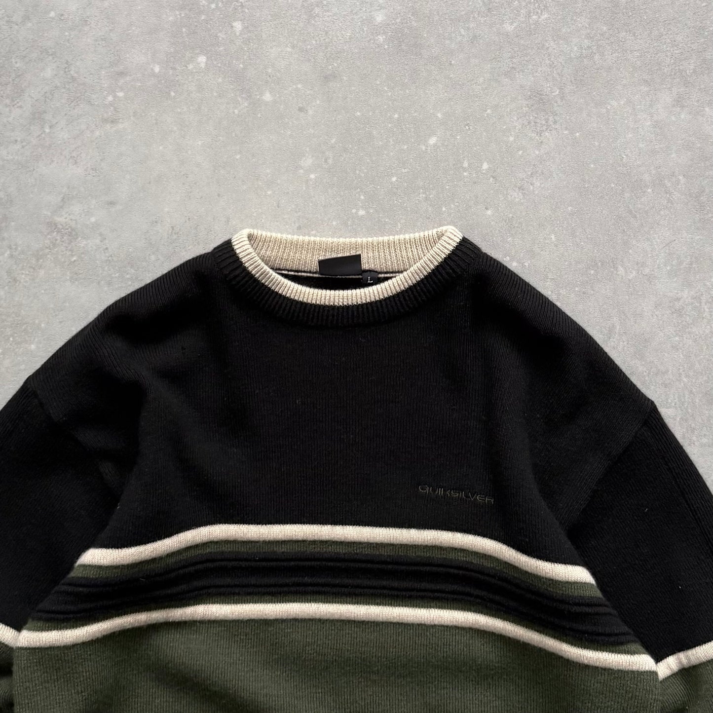 Vintage Quiksilver Knit Jumper (XL)