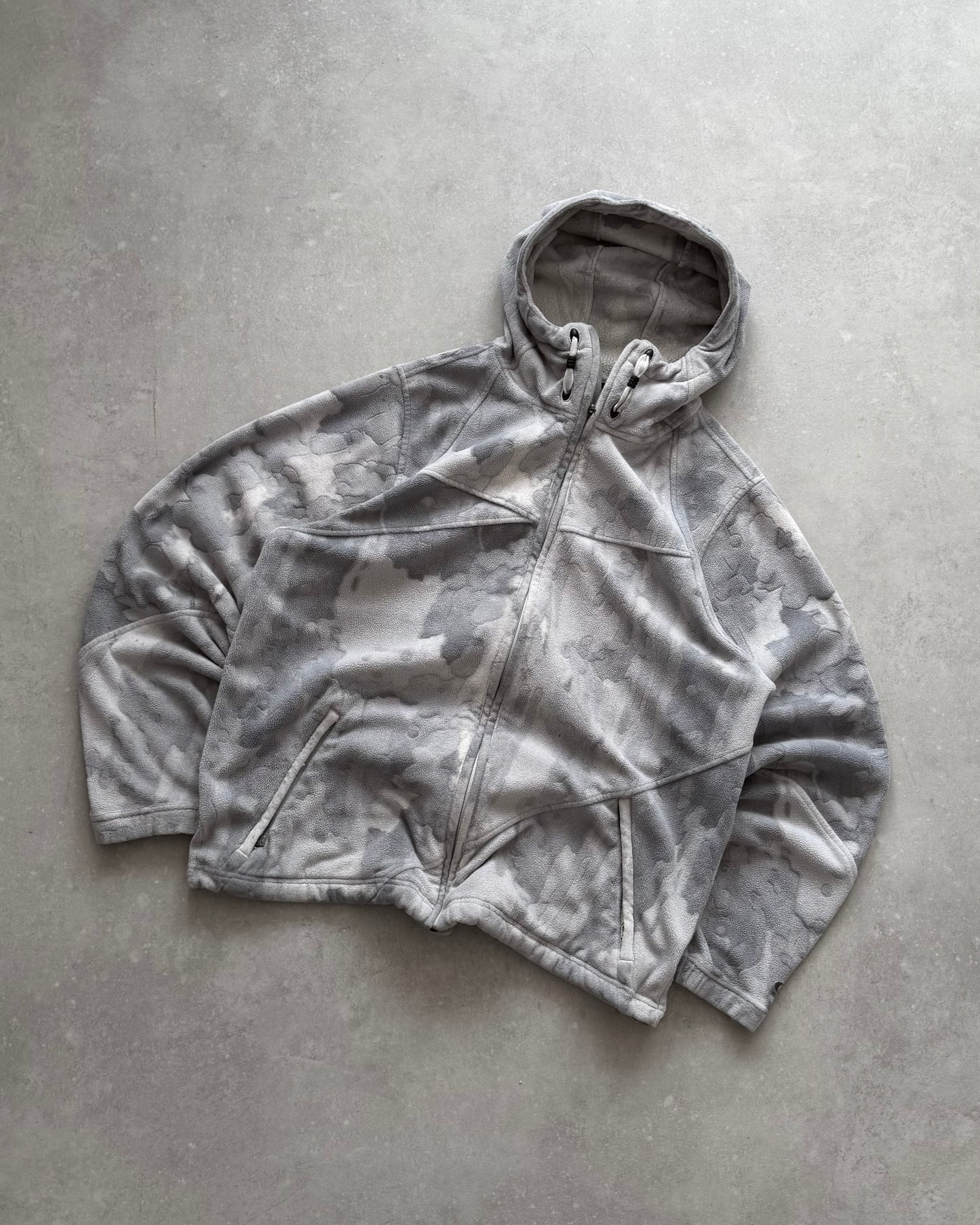 Vintage Oakley Zip-Up Fleece Hoodie (L)