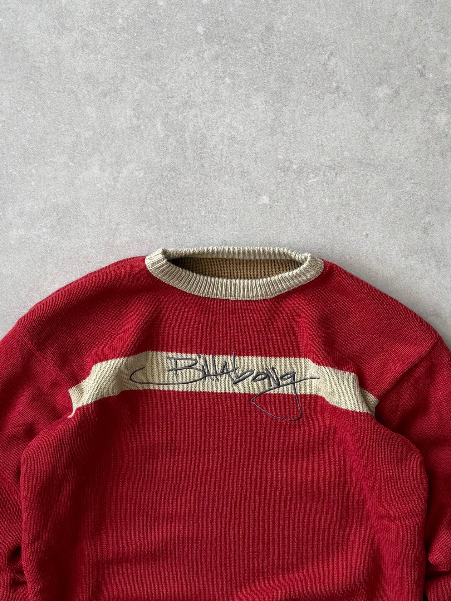 Vintage Billabong Reversible Knit Jumper (L)