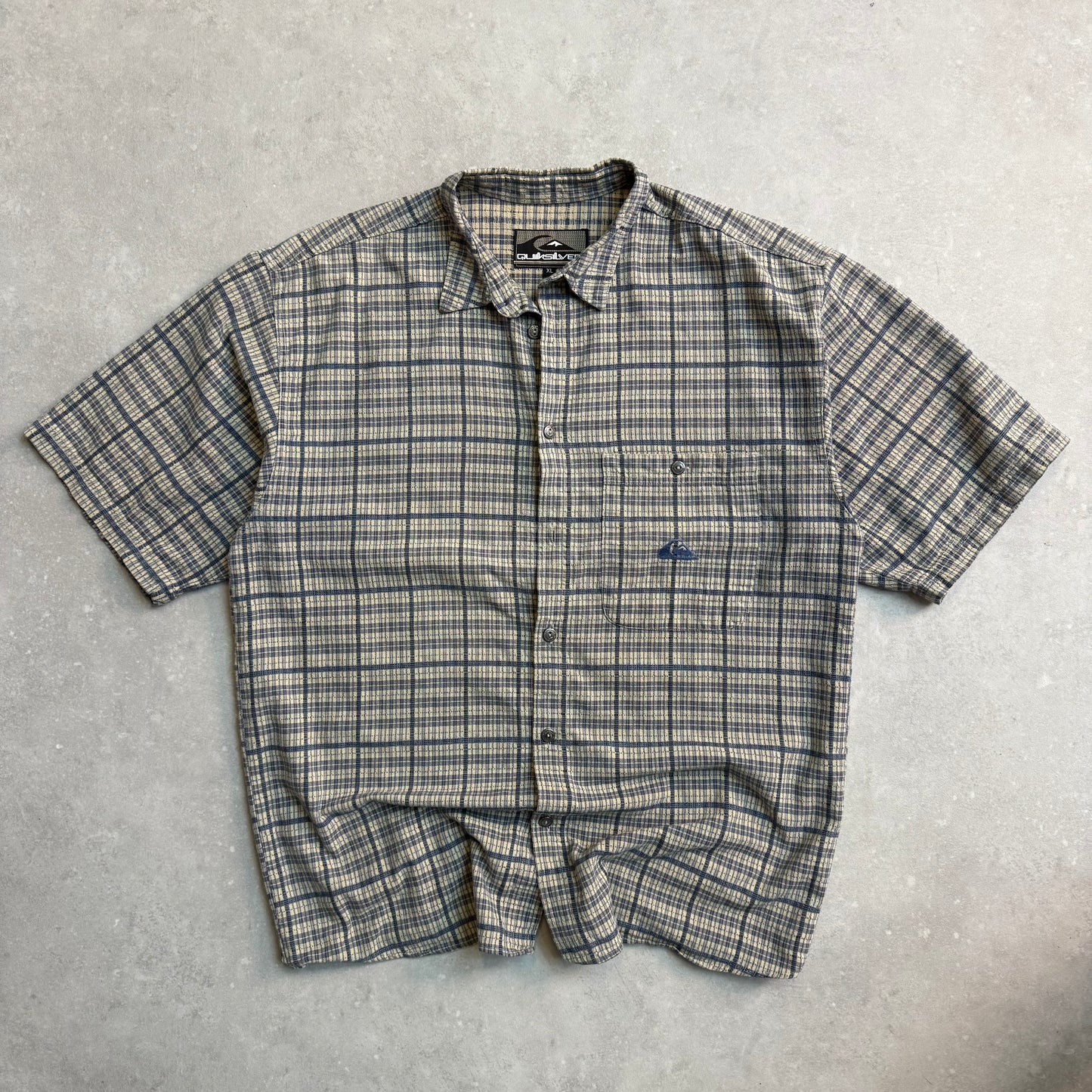 90’s Big Logo Quiksilver Shirt (M)