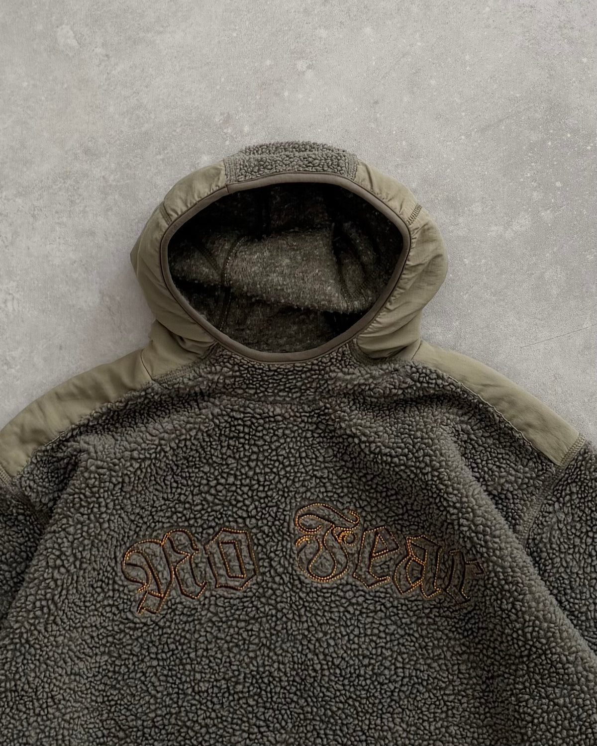 Vintage No Fear Fleece Hoodie (L)