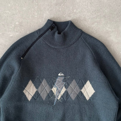 00’s Quiksilver Knit Jacket (L)