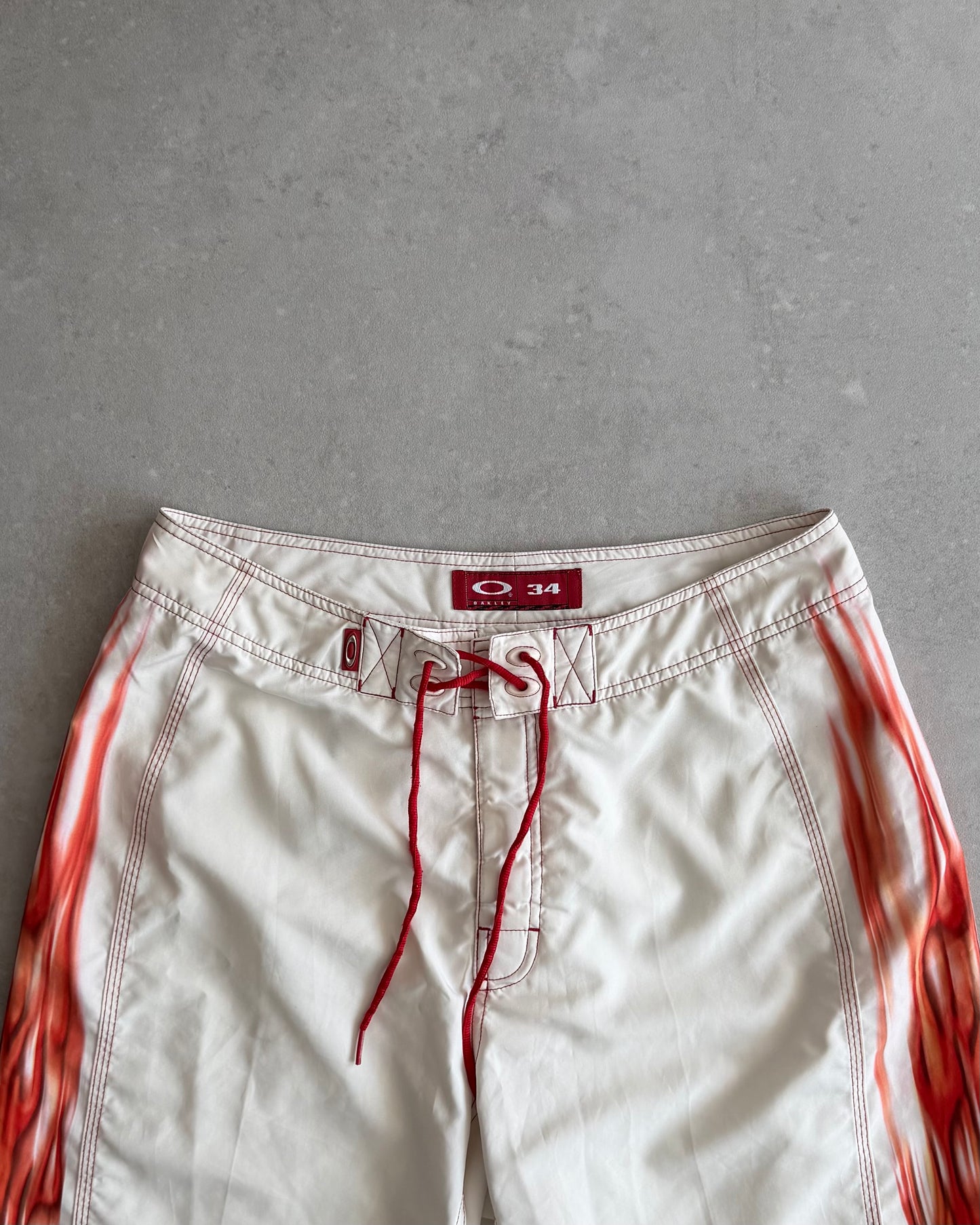 Vintage Oakley Flame Boardshorts (34)