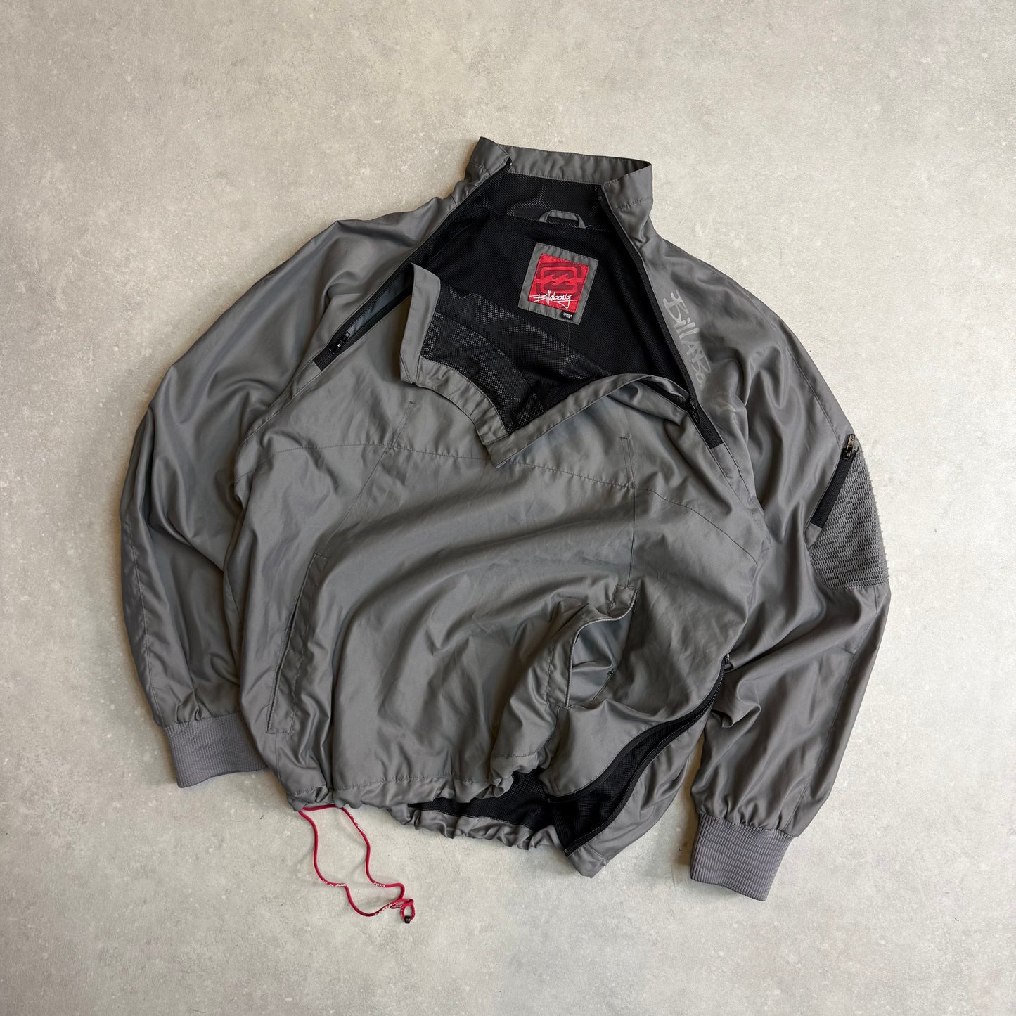 00's Billabong Asymetrical Zip Windbreaker (L)