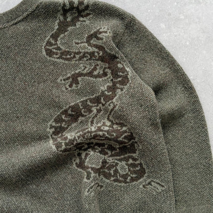 00’s Oxbow Dragon Knit Jumper (S)