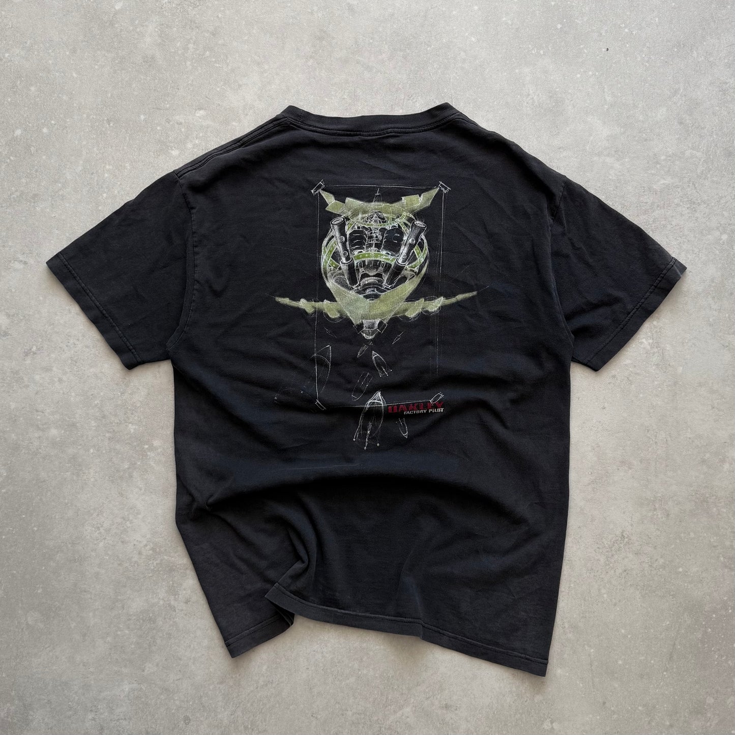 Vintage Oakley Factory Pilot T-shirt (L)