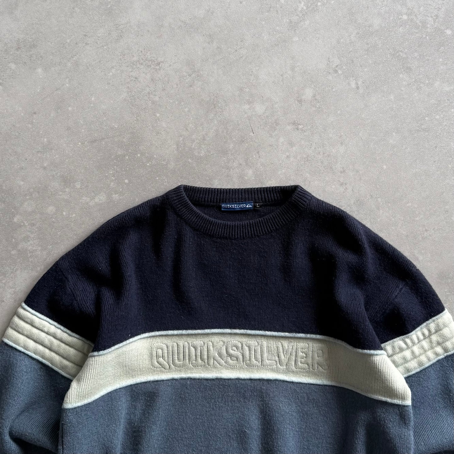 00’s Quiksilver Knit Jumper (M)