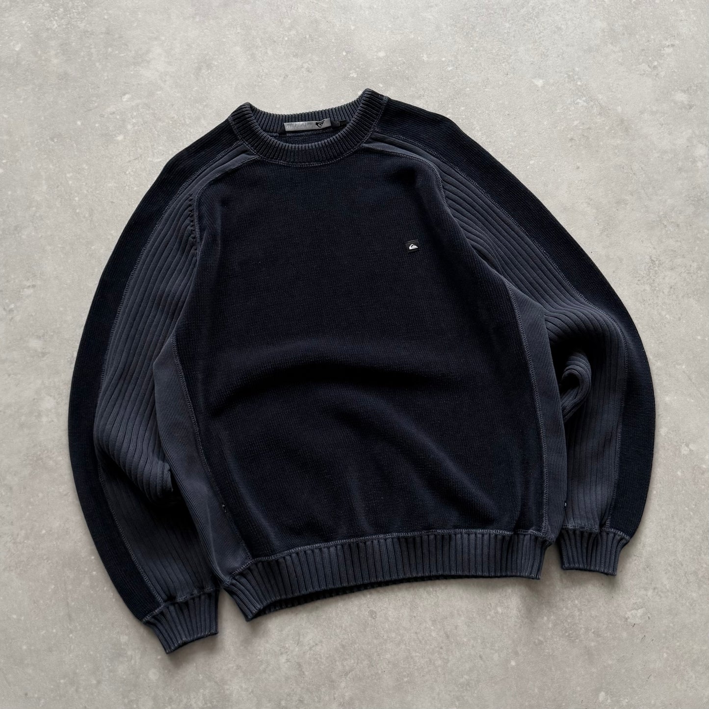 00's Quiksilver Corduroy Knit Jumper (M)