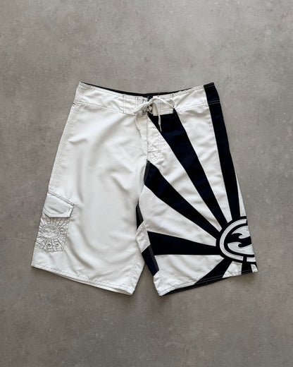 Vintage Billabong Andy Irons Rising Sun Boardshorts (34)