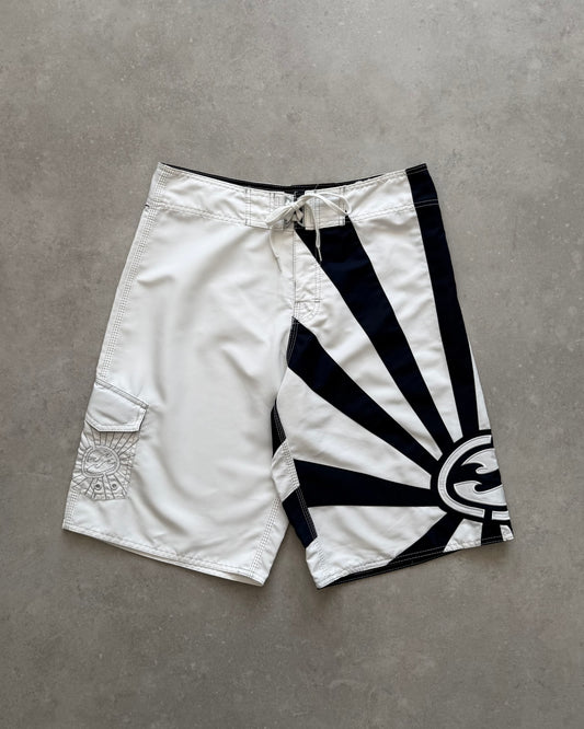 Vintage Billabong Andy Irons Rising Sun Boardshorts (34)