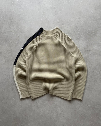 Vintage Quiksilver Cable Knit Jumper (M)