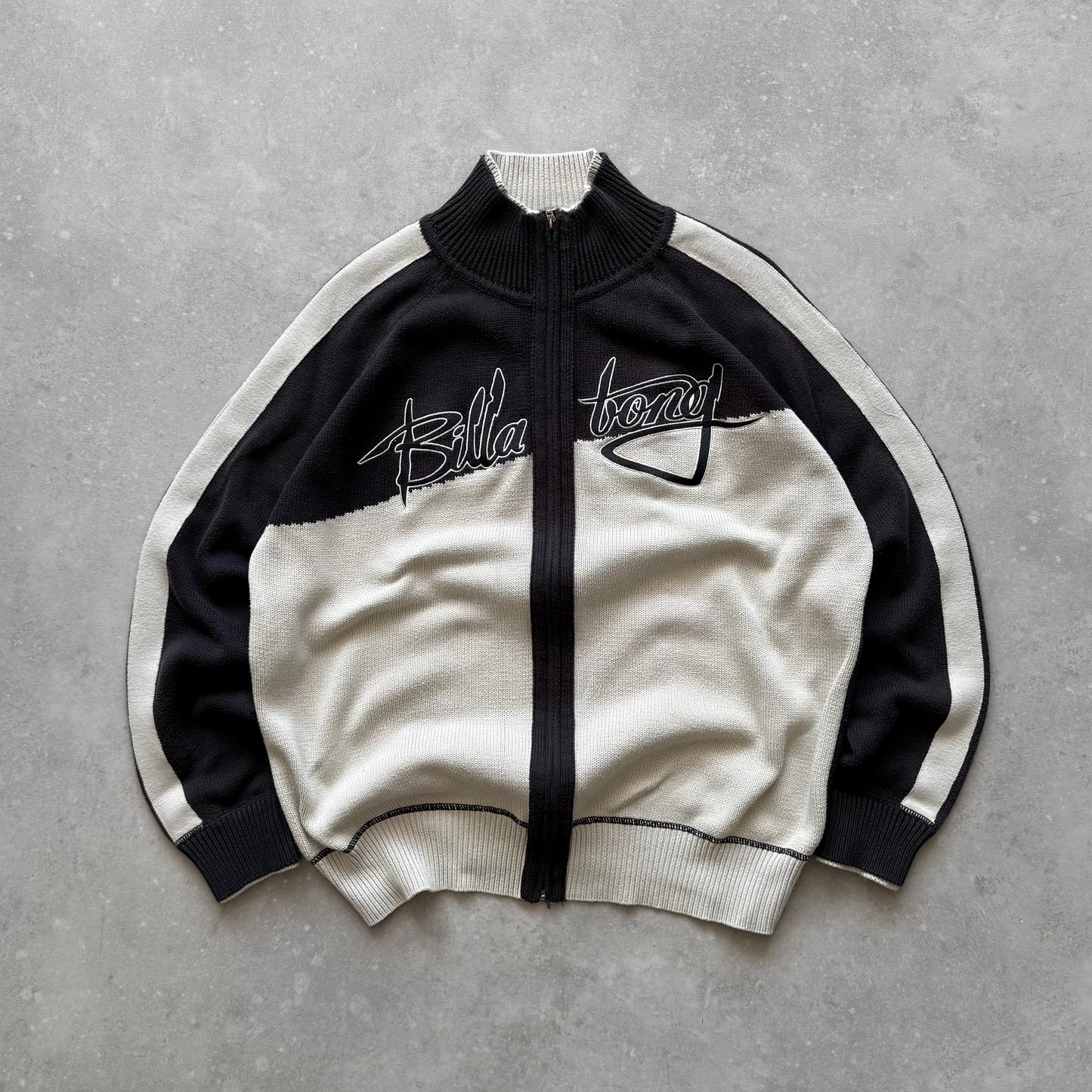 Vintage Billabong Full Zip Knit Jumper (M)