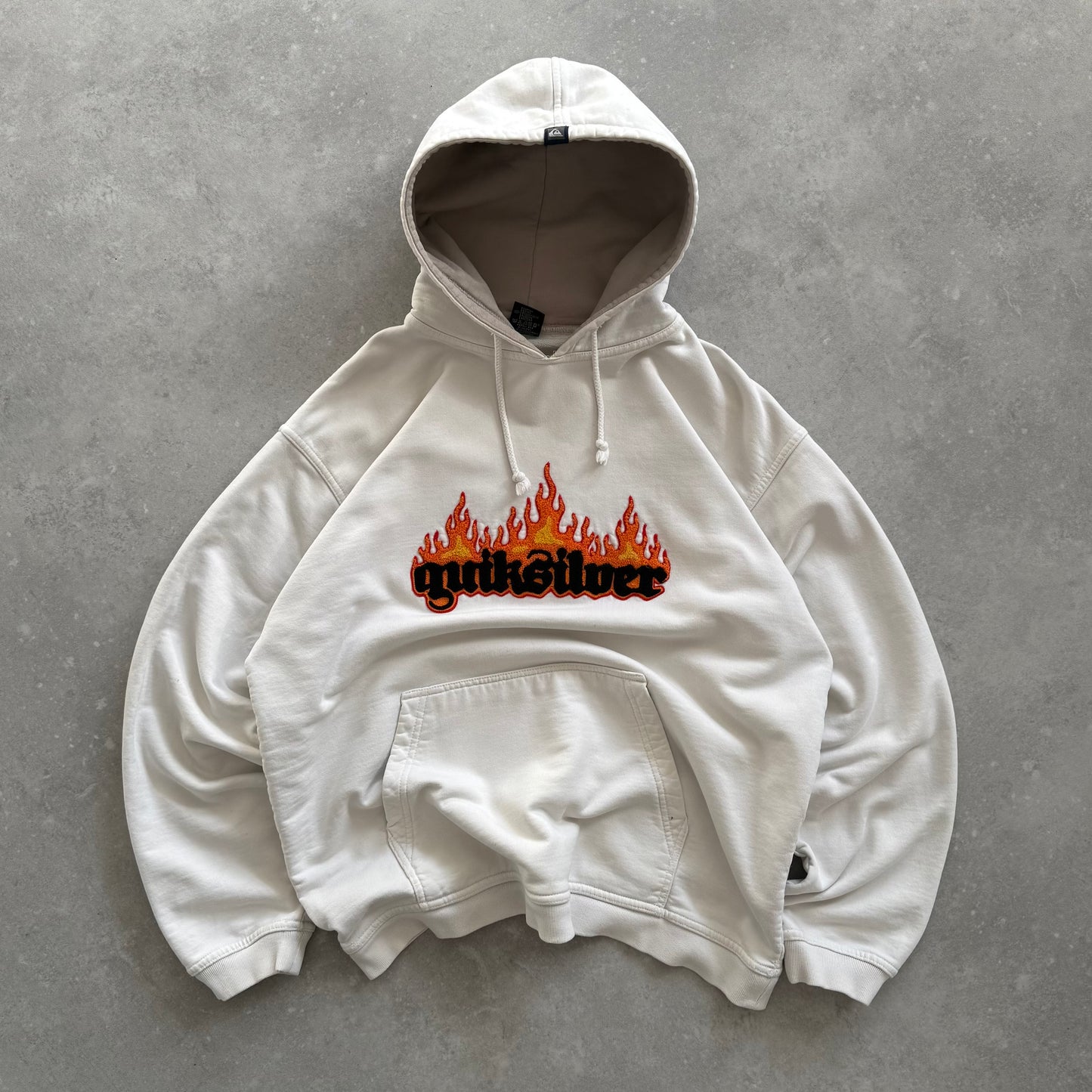 00’s Quiksilver Flame Hoodie (L)