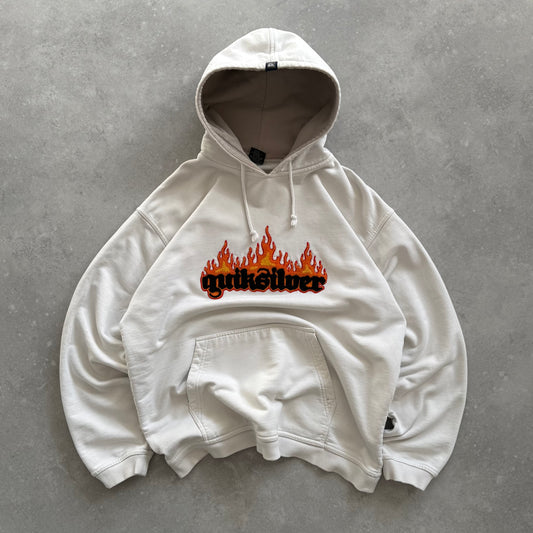 00’s Quiksilver Flame Hoodie (L)