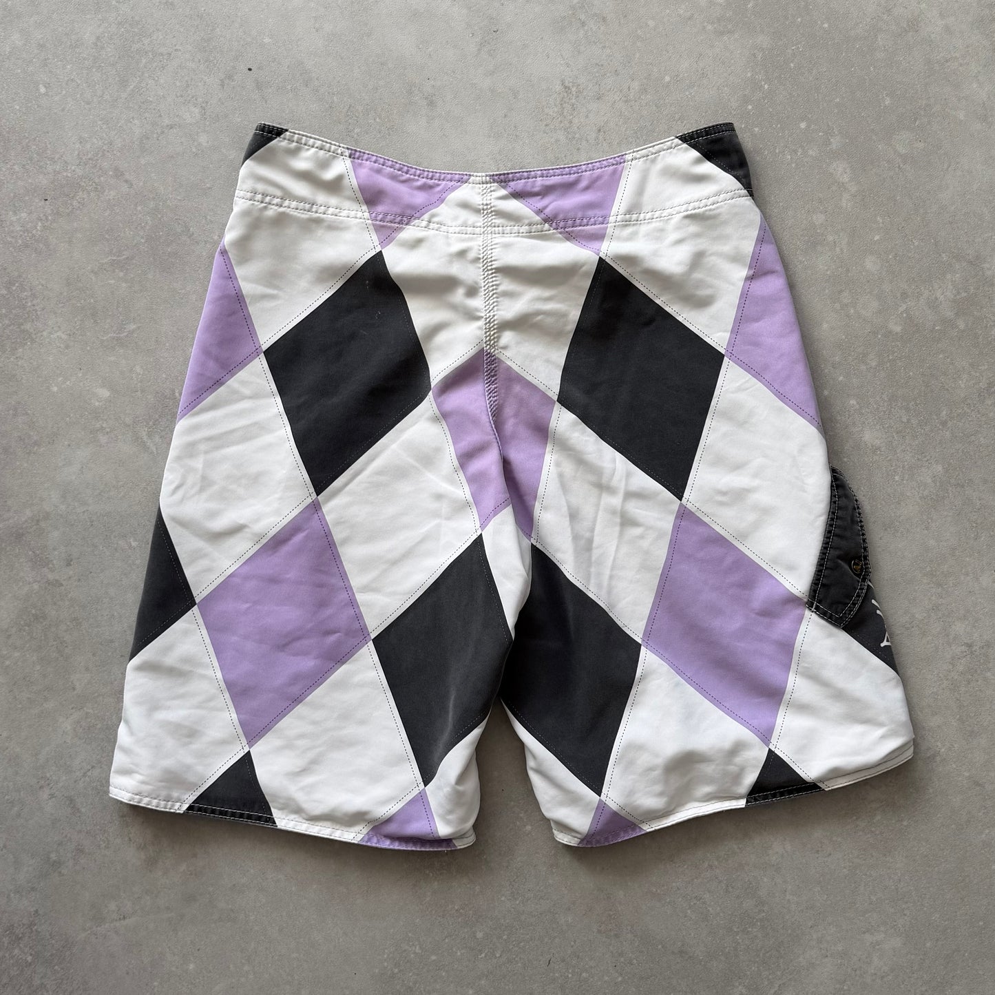00's Billabong Andy Irons Argyle Boardshorts (34)