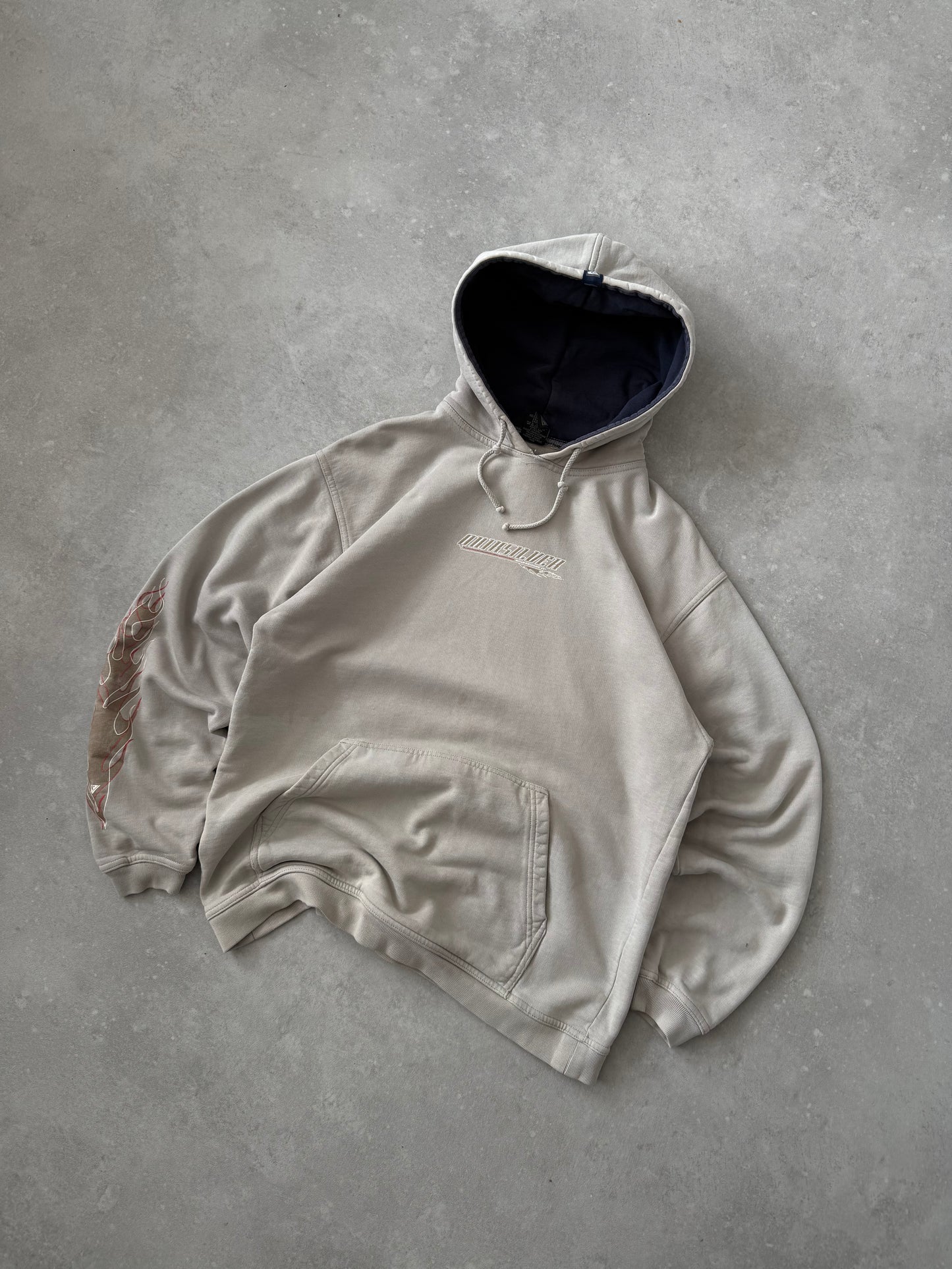 Vintage Quiksilver Flame Hoodie (M)