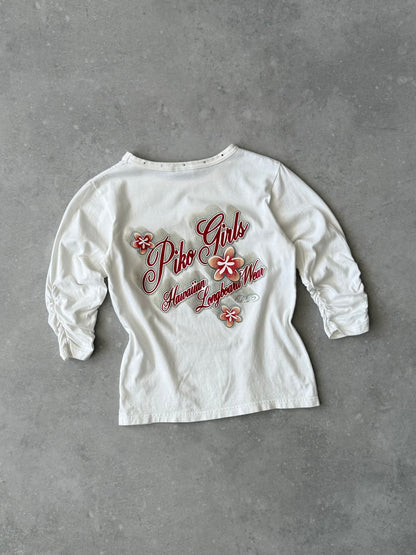 Vintage Piko Long Sleeve T-shirt (M)