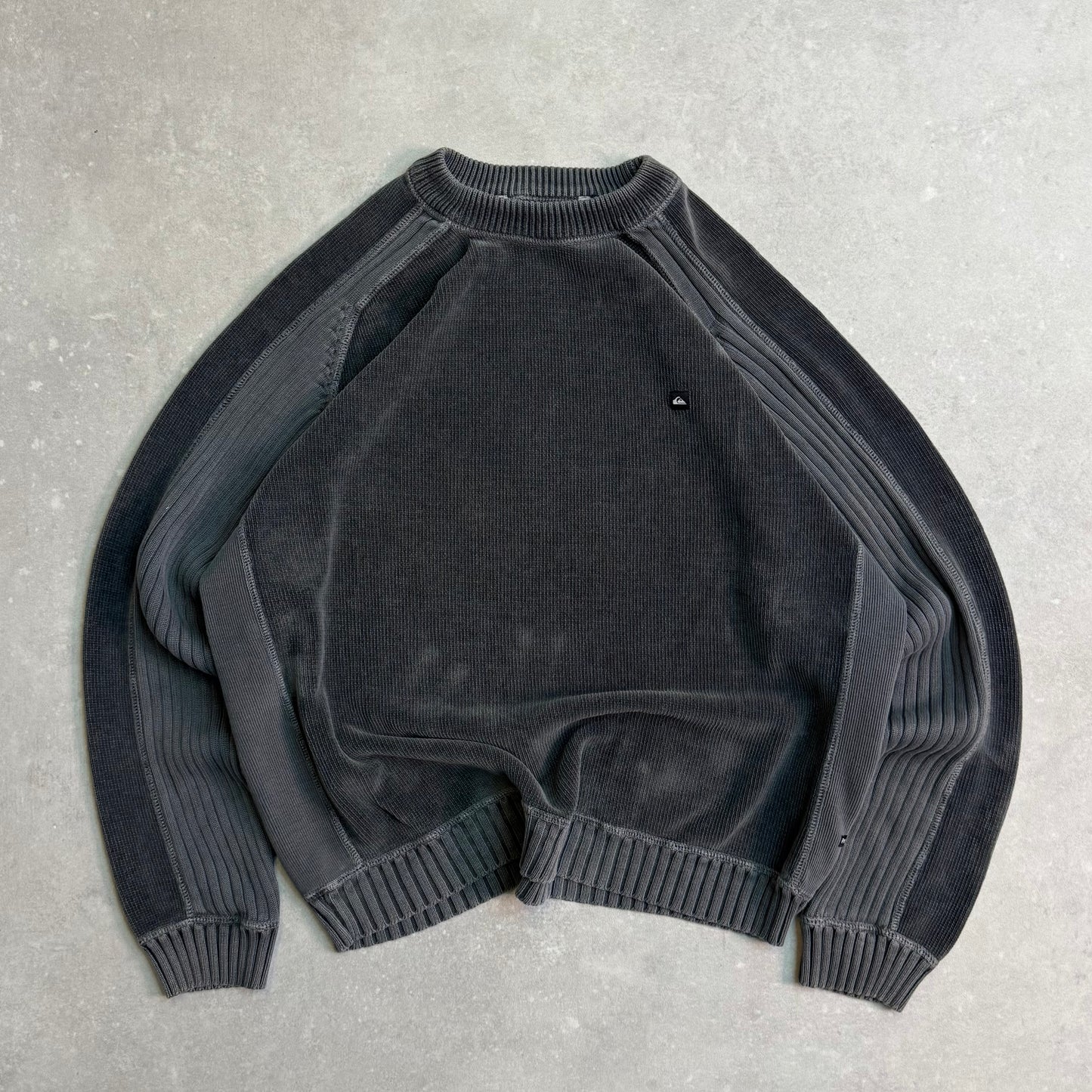 00’s Quiksilver Corduroy Knit Jumper (XL)