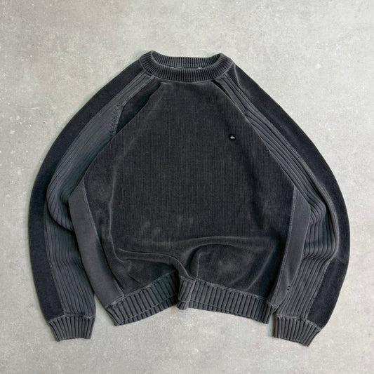 00’s Quiksilver Corduroy Knit Jumper (XL)