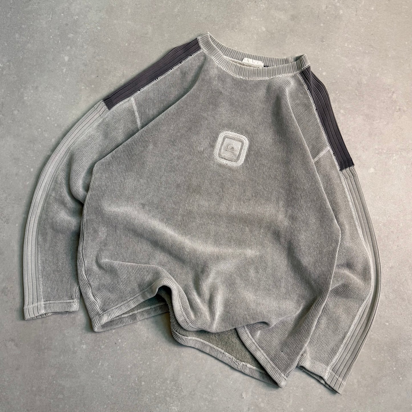00’s Quiksilver Corduroy Knit Jumper (L)