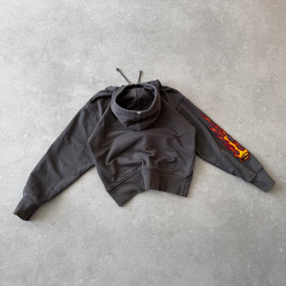 00’s Quiksilver Flame Hoodie (S)
