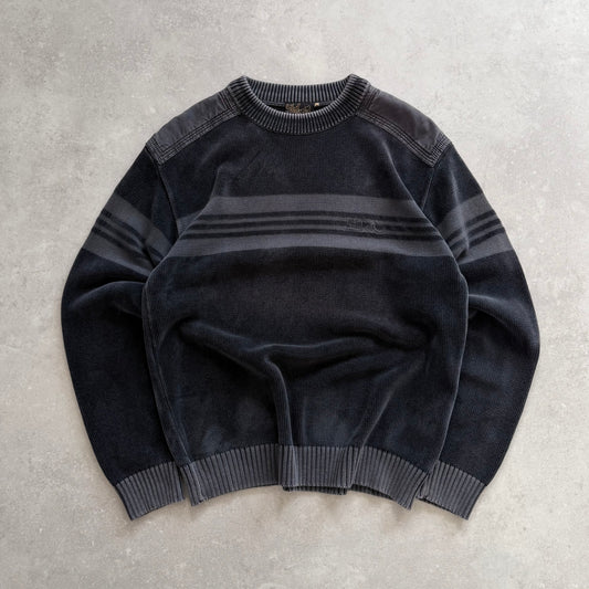 00’s Quiksilver Corduroy Knit Jumper (M)
