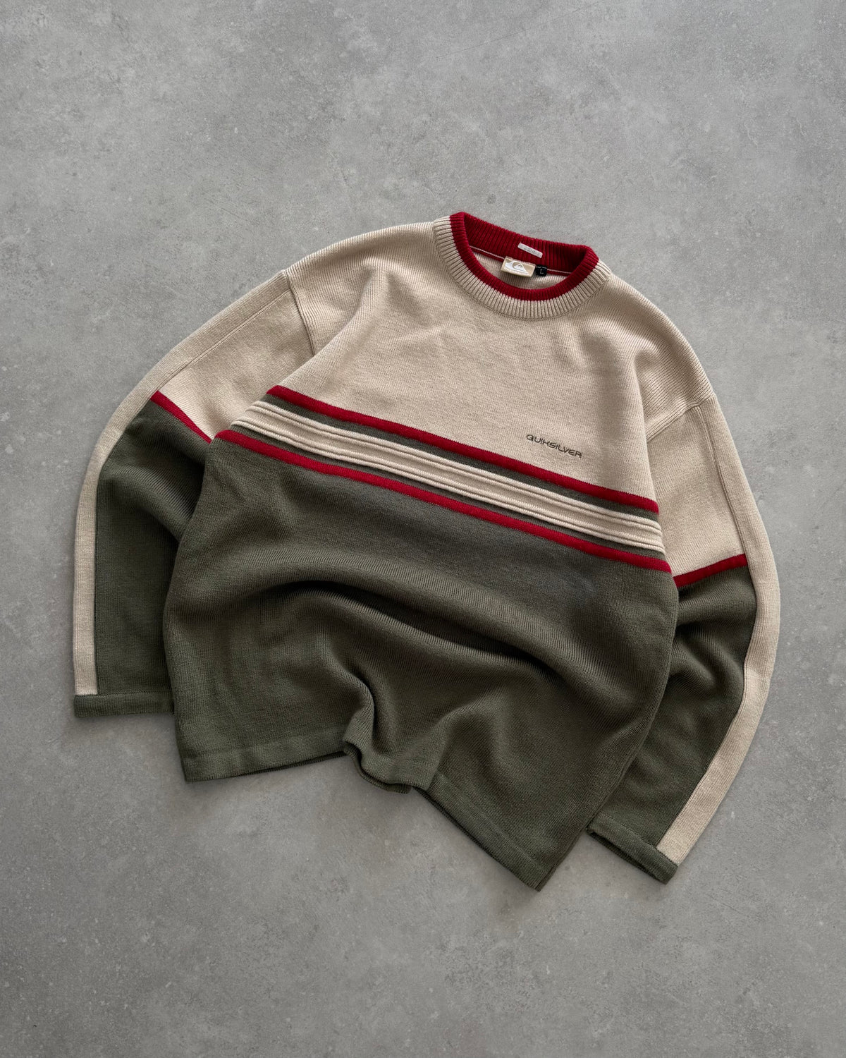 Vintage Quiksilver Knit Jumper (XL)