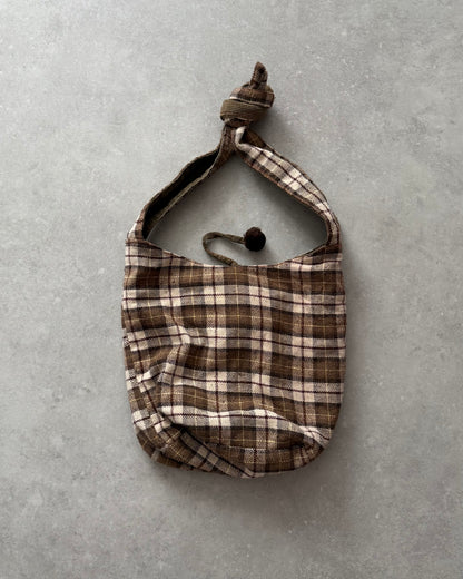 Vintage Billabong Plaid Reversible Tote Bag