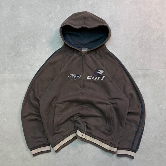 00's Rip Curl Zip Up Hoodie (L)
