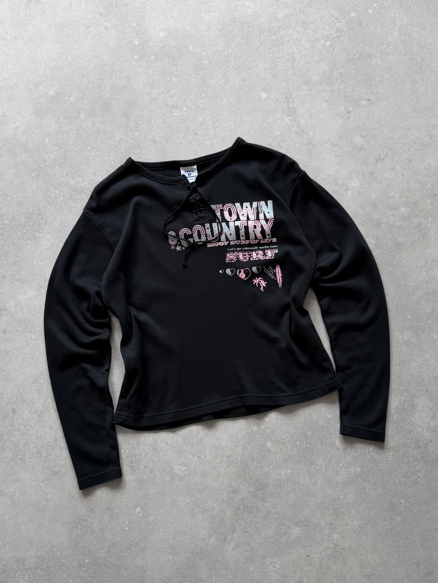 Vintage Women’s T&C Long Sleeve Top (L)