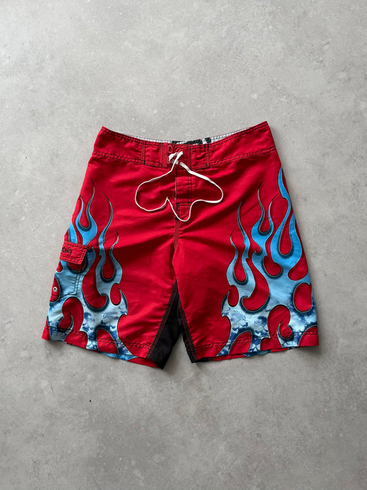 Vintage Billabong Flame Boardshorts (32)