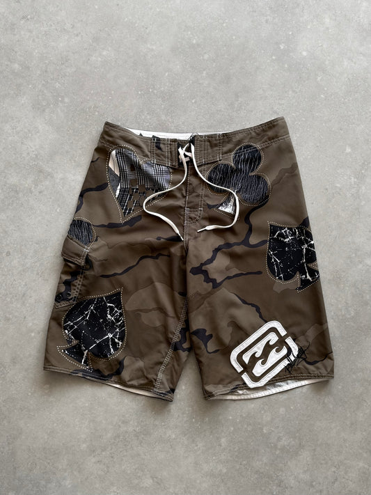 Vintage Billabong Taj Burrow Royal Flush Boardshorts (32)